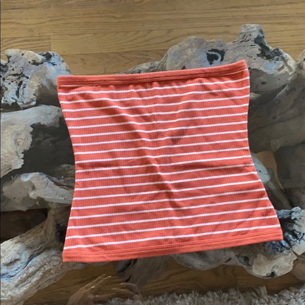 Strapless Crop Top